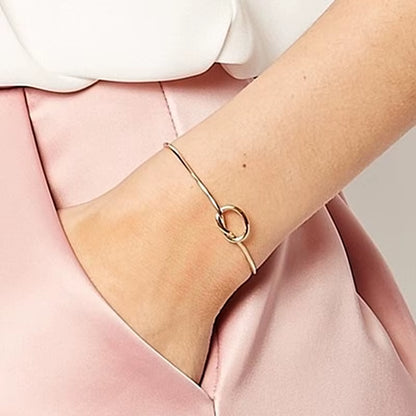 Open Cuff Punk Bracelets & Bangle Fashion Jewelry for Women Men Pulseras Mujer Heartbeat Leaf Arrow Triangle Heart Bracelet HOT