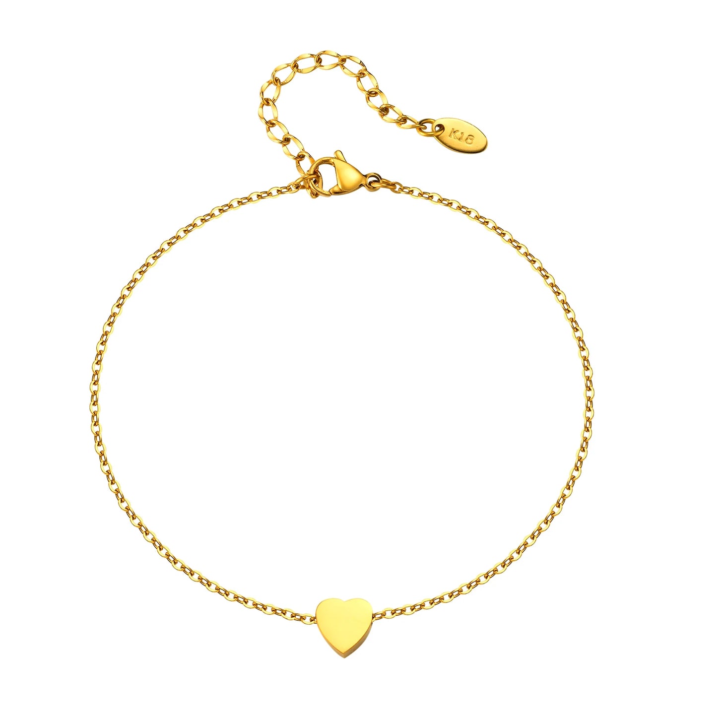 Anklet Bracelet on Legs Stainless Steel ,Waterproof Adjustable Beach Beaded Ball Cuban Link Summer Boho Foot Jewelry for Women