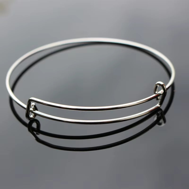 Open Cuff Punk Bracelets & Bangle Fashion Jewelry for Women Men Pulseras Mujer Heartbeat Leaf Arrow Triangle Heart Bracelet HOT