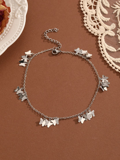 Summer Bohemia Crystal Cubic Zirconia Anklet for Women Girls Ankle Bracelet Leg Chain Beach Party Travel Foot Jewelry